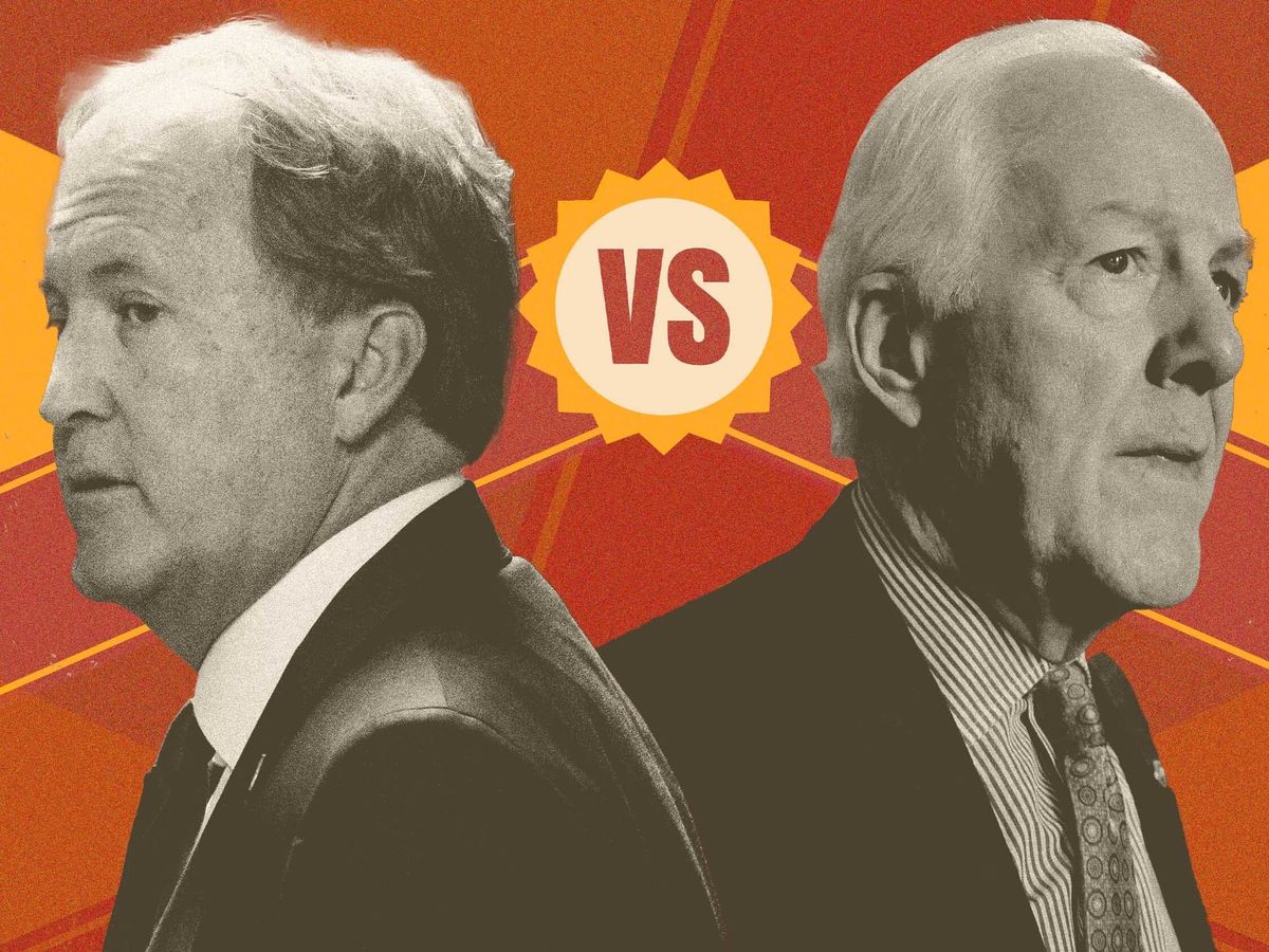 Cornyn vs. Paxton: The Republican Death Match You Didn't Know You Were Waiting For