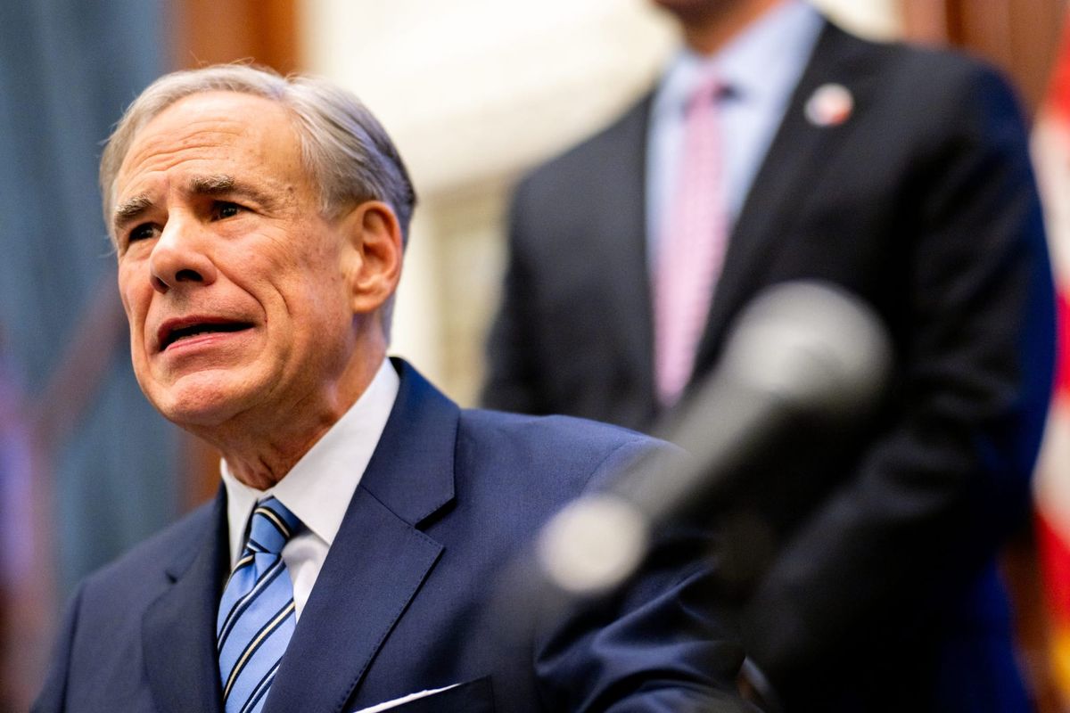 Keyboard Warrior Greg Abbott Invokes Proud Boys Slogan, Threatens Anti-ICE Protesters