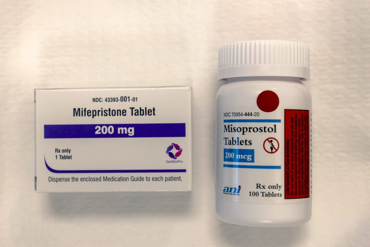 Mifepristone and misoprostol are seen at Wyoming's last abortion clinic