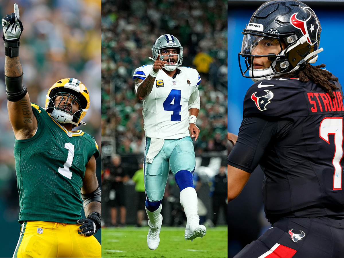 After Week 1, the Cowboys & Texans Look Messier Than a Postgame Tailgate