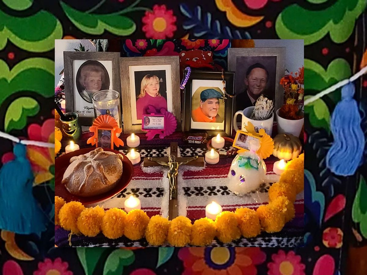 Writer Samantha Chavarria created her first ofrenda in 2018 to improve the way she remembered her late father. (Photo Illustr