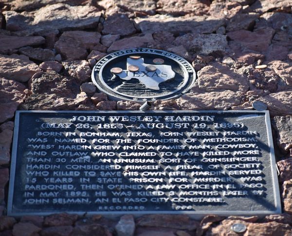 Texas’ Most Notorious Killer, John Wesley Hardin, Is Buried in El Paso
