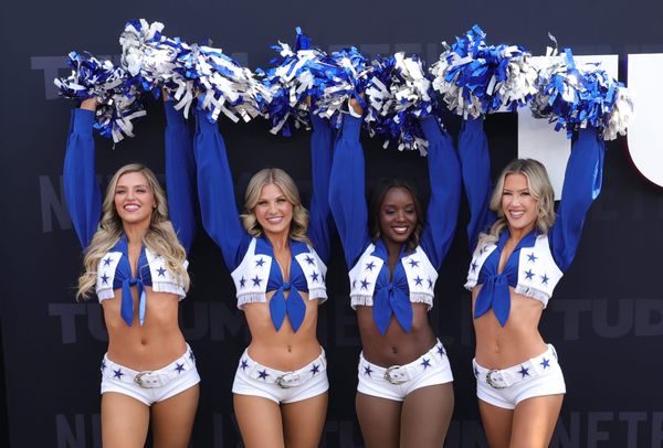 The Dallas Cowboys Cheerleaders Are Superheroes in Sequins