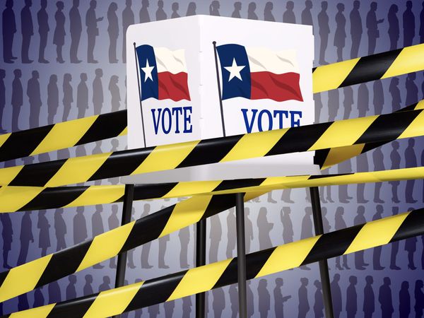 More Than 1,000 Voters Were Turned Away Tuesday. ‘Total Chaos’ in Dallas Raises Alarms of Worsening Voter Suppression.
