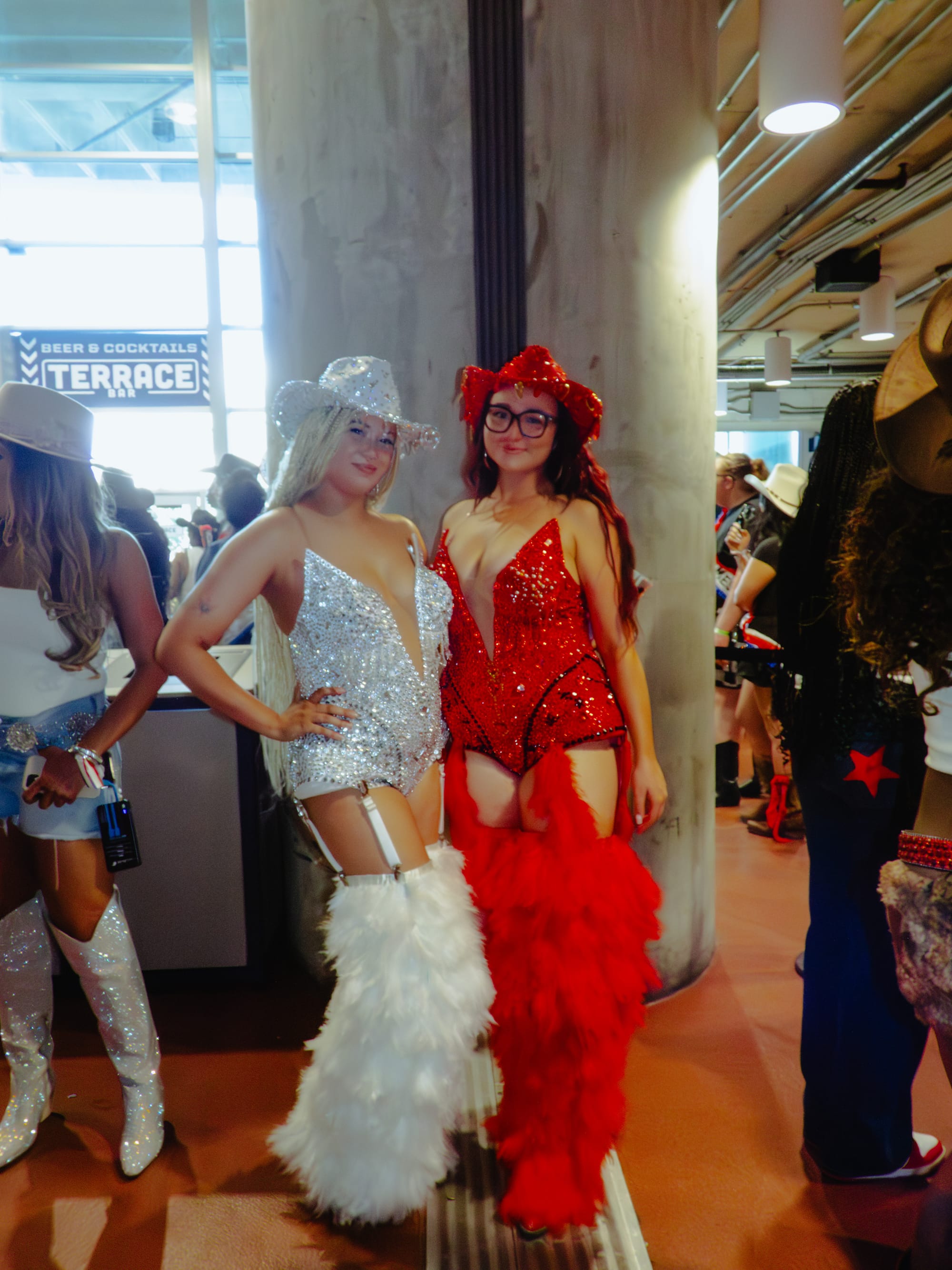 Fans at Beyoncé’s Cowboy Carter tour stop in Houston on June 28. (Cat Cadenas, The Barbed Wire)