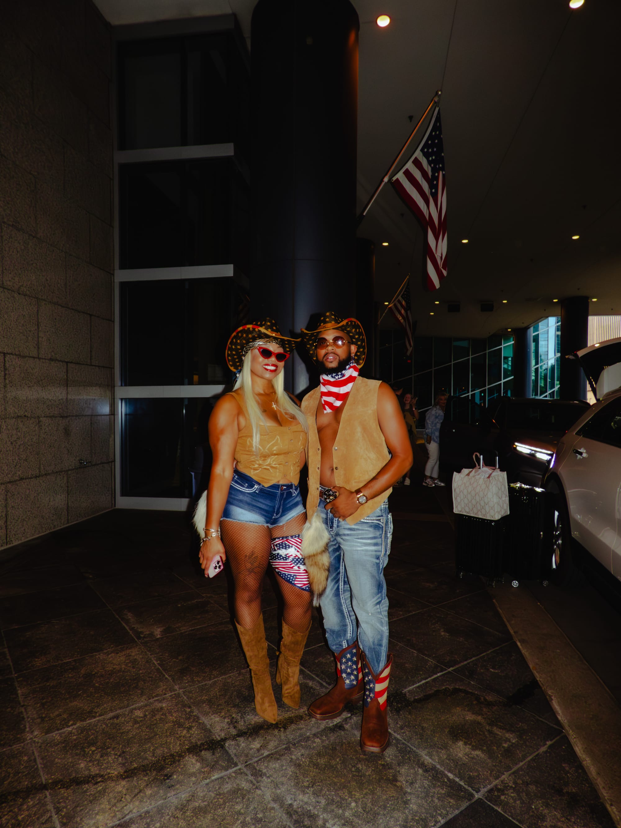 Fans at Beyoncé’s Cowboy Carter tour stop in Houston on June 28. (Cat Cadenas, The Barbed Wire)