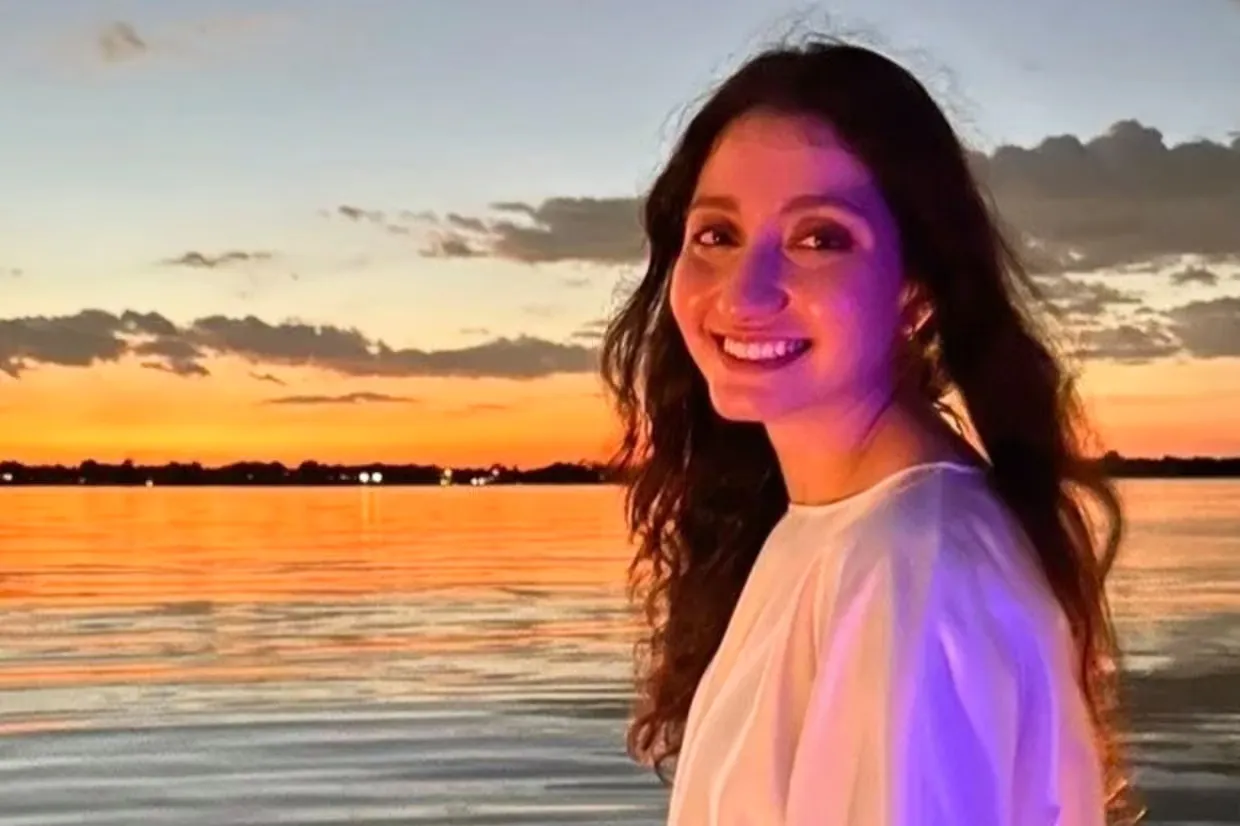 Ward Sakeik on her honeymoon in St. Thomas. (Handout)
