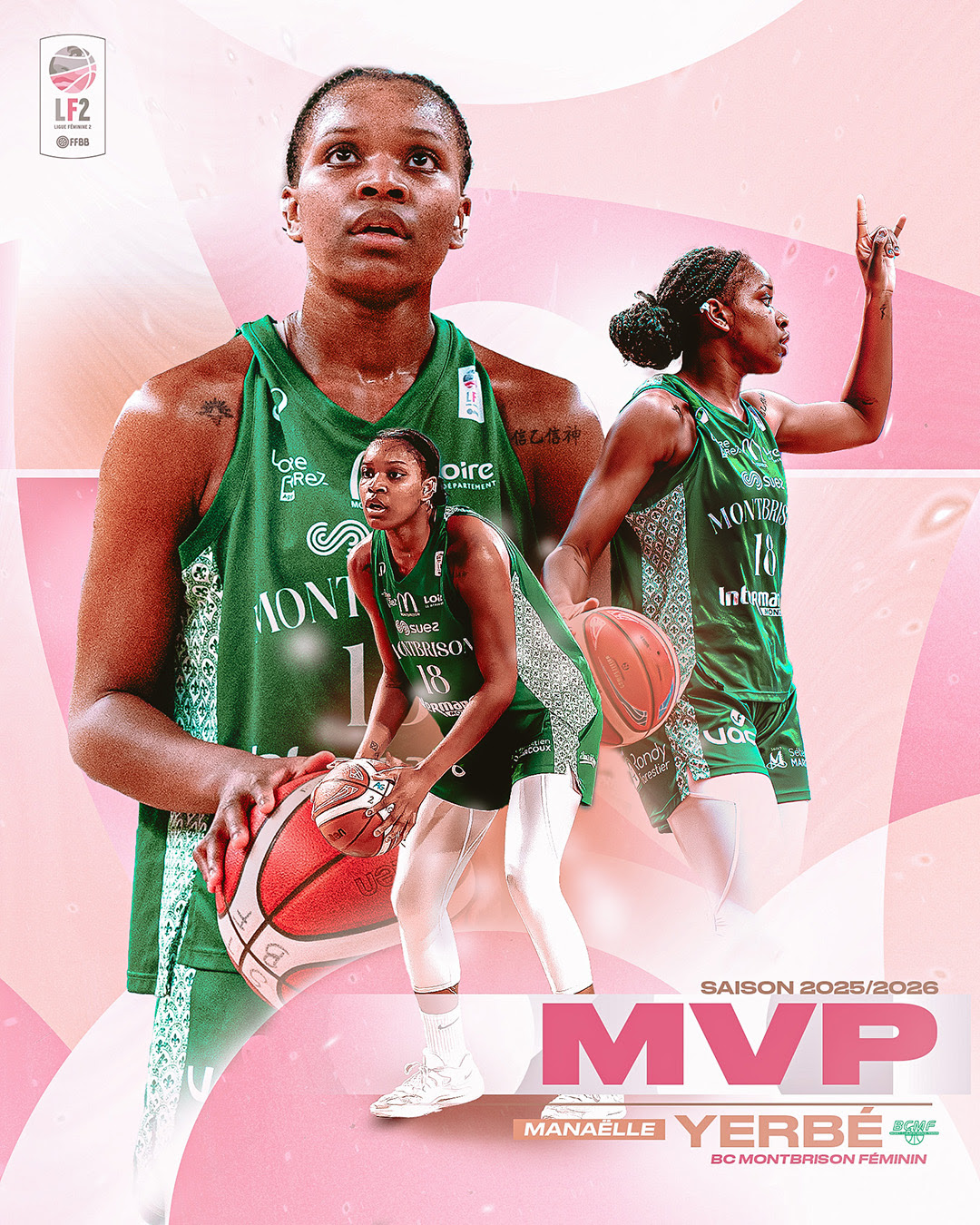 Ganadoras de los trofeos individuales de la LF2 2025/26