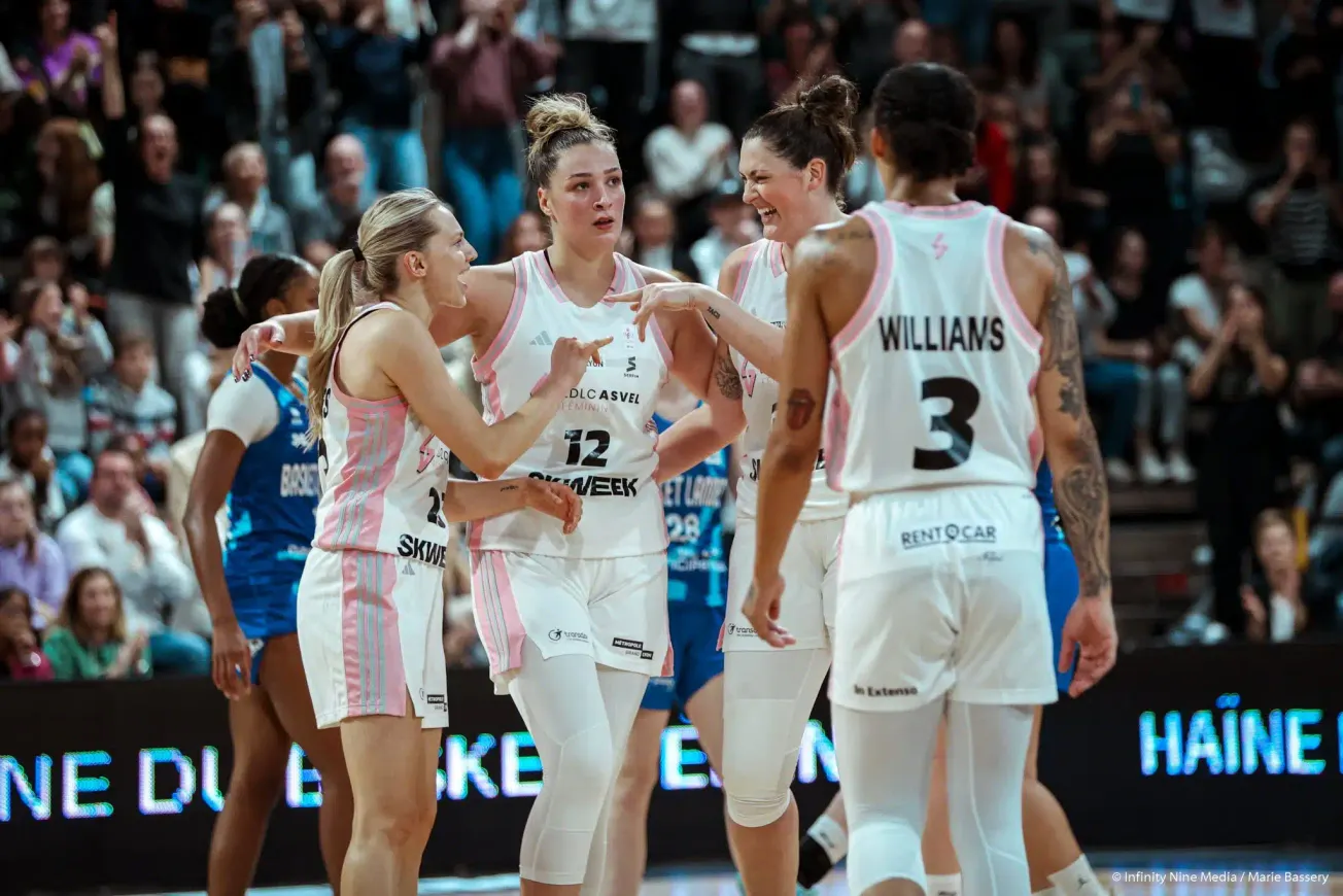 LFB : L’ASVEL fait tomber le leader Villeneuve-d’Ascq