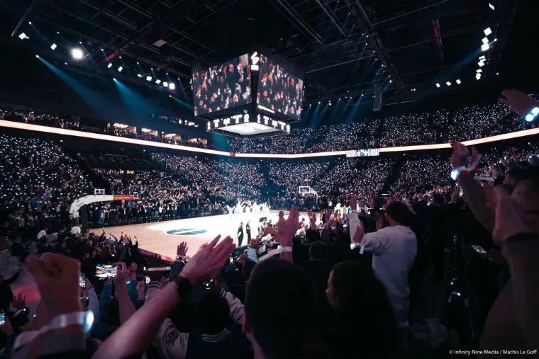 ASVEL : une première « électrisante » à la LDLC Arena