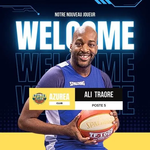 Ali Traoré retrouve Tim Blue en Nationale 2, à Golfe Juan