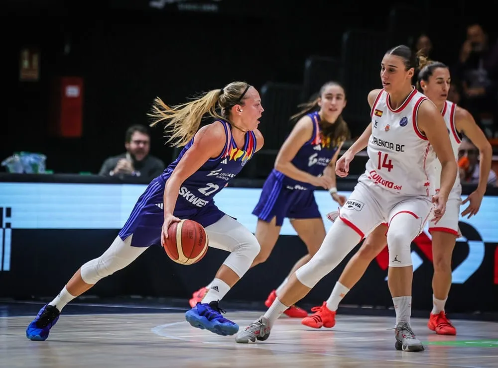 Euroleague féminine : L'ASVEL cartonne à Valence