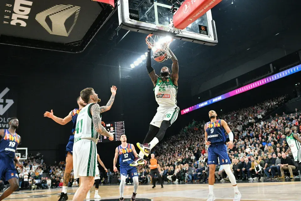 Panathinaïkos : pas de fracture pour Mathias Lessort
