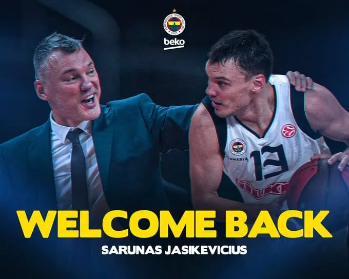 Officiel : Sarunas Jasikevicius est le nouveau coach de Fenerbahçe