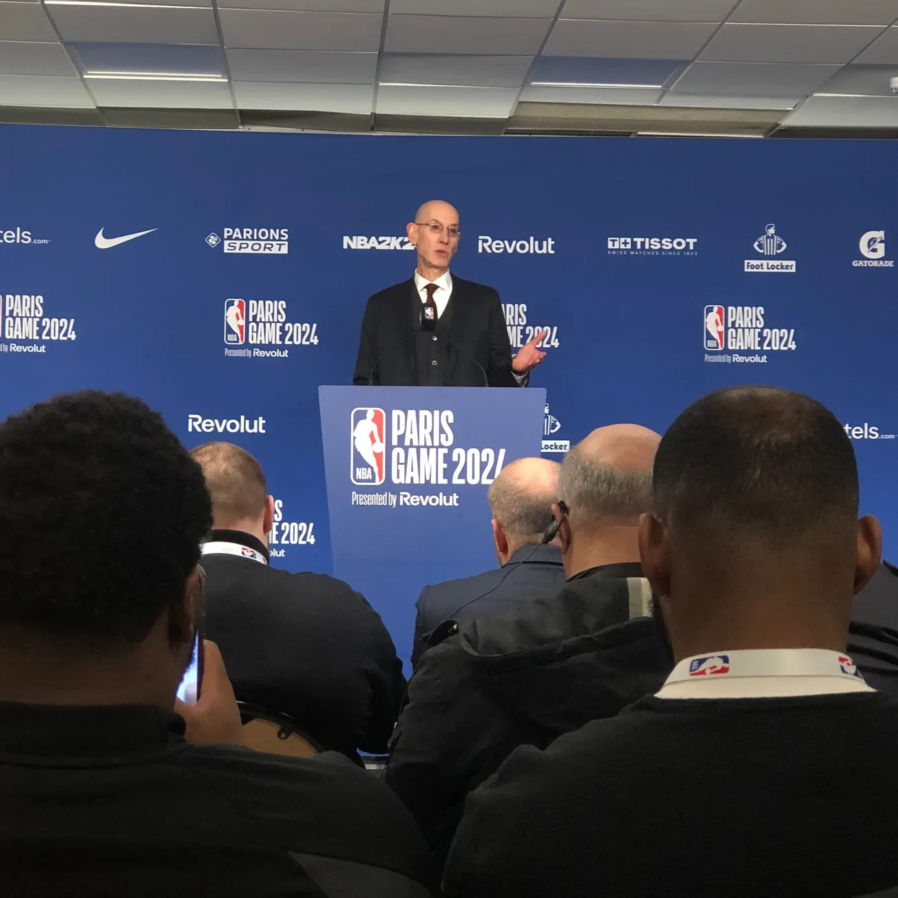 Adam Silver, commissionnaire de la NBA : “La France vit un âge d’or du basket”