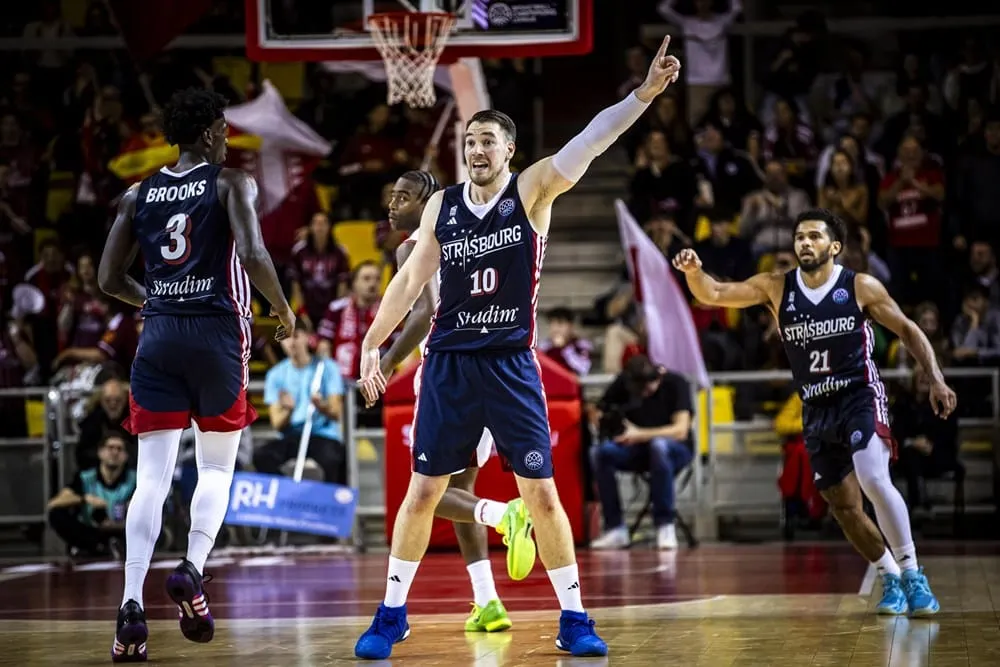 Hugo Invernizzi (Strasbourg) : "C'était le meilleur match de notre saison"
