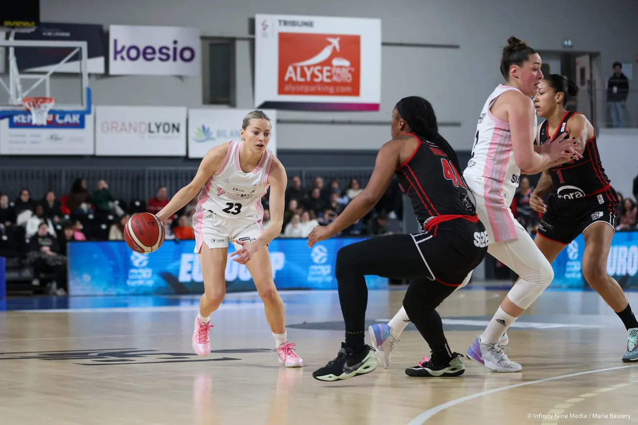 Coupe de France féminine : Bourges - ASVEL et un derby en demi-finale