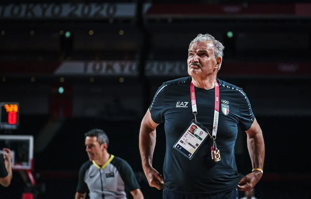 Italie : A 70 ans, le coach Meo Sacchetti reprend du service