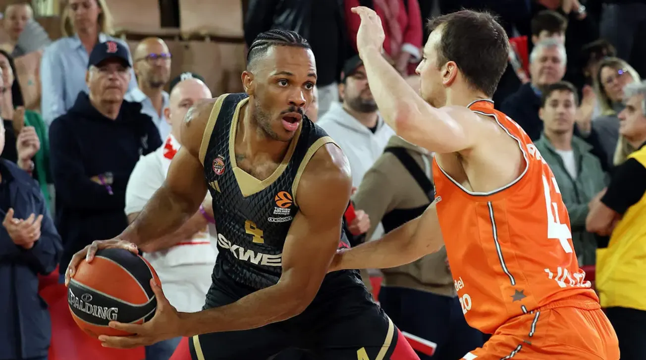 Euroleague : Sans briller, Monaco repart de l'avant en battant Valence