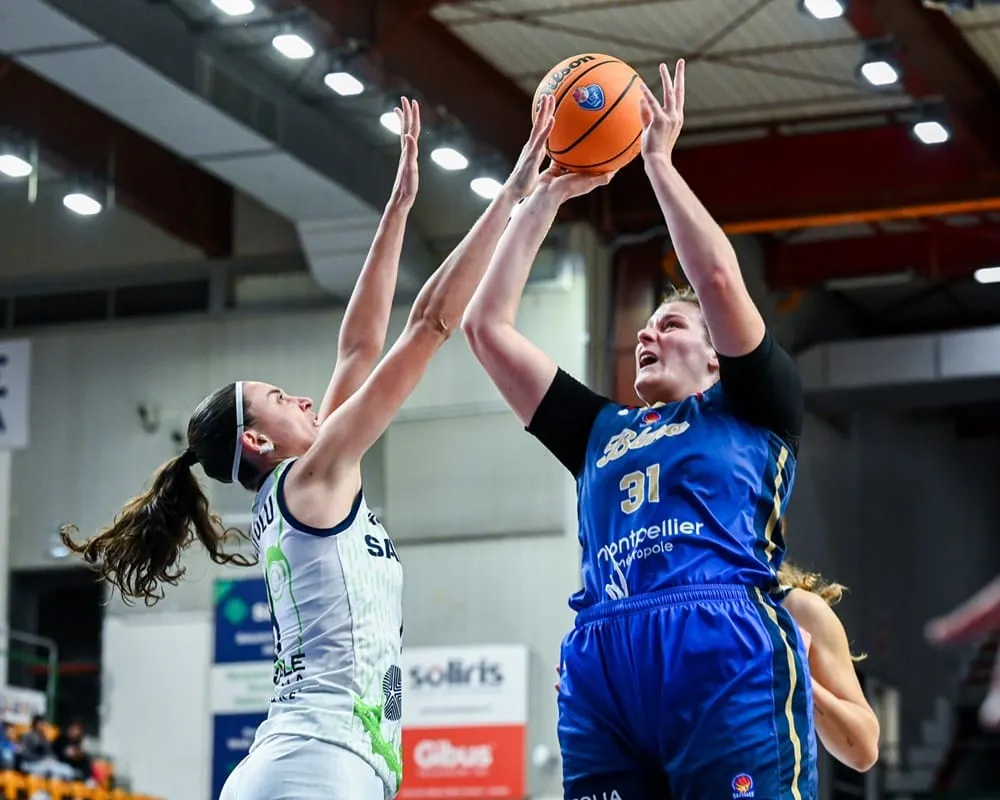 LFB : On ne reverra plus cette saison la Belge de Lattes-Montpellier Kyara Linskens