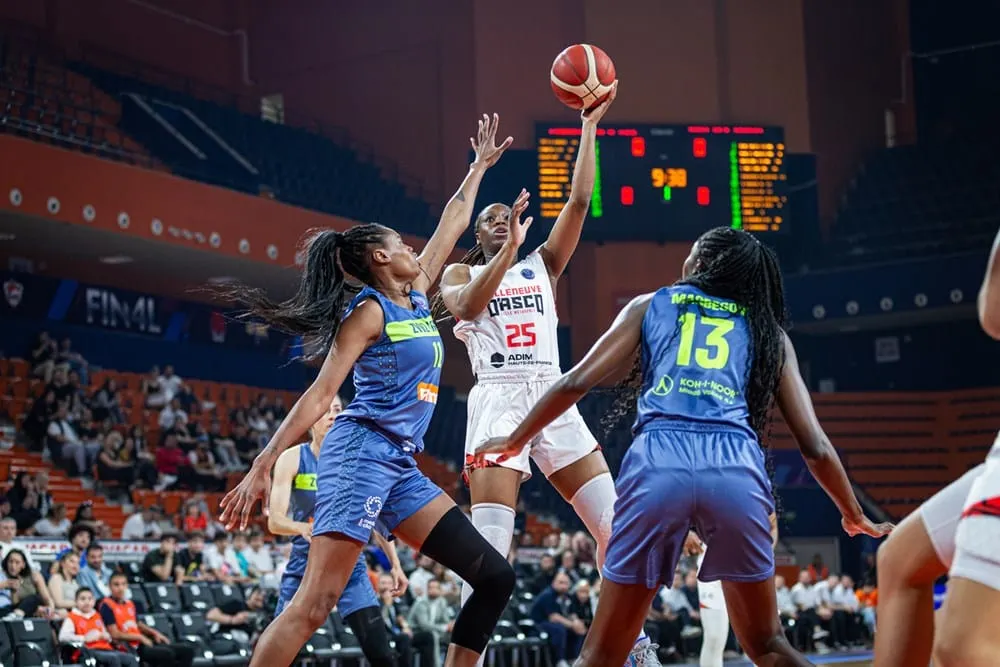 Villeneuve d'Ascq se qualifie pour la finale de l'Euroleague !
