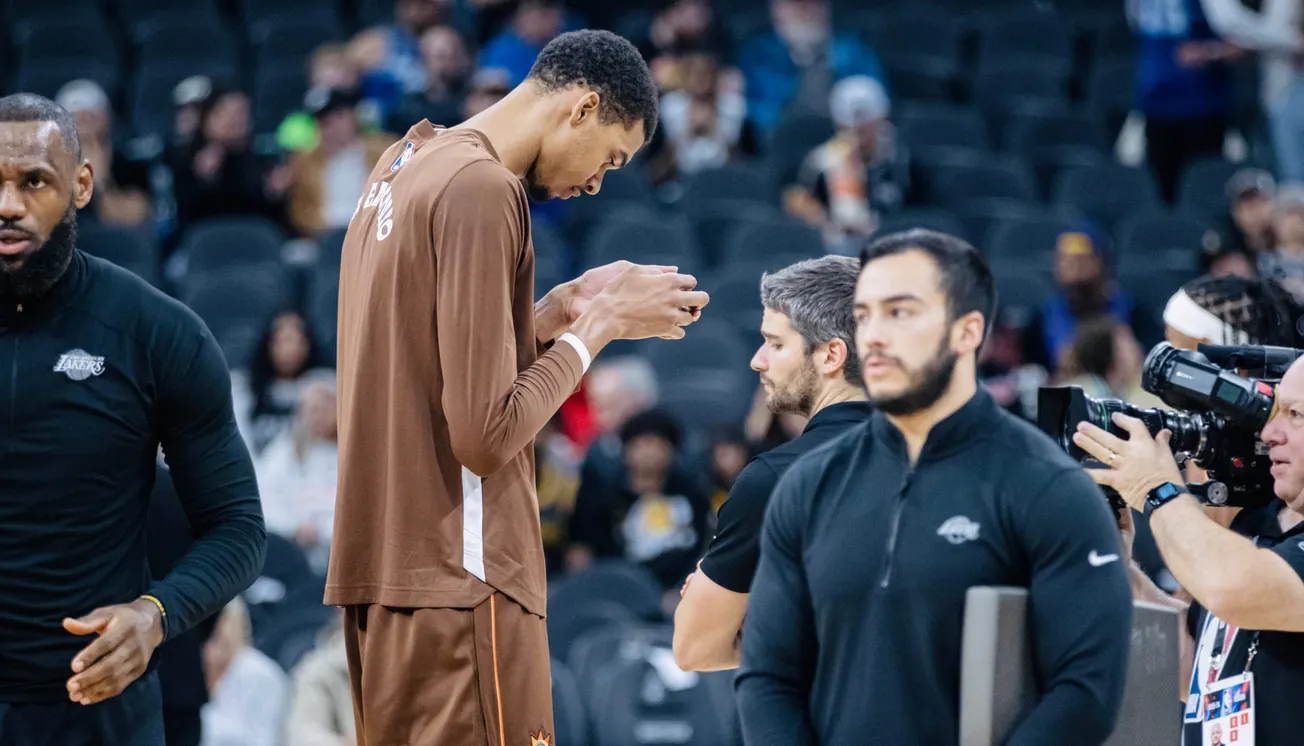 Paris 2024 : Guillaume Alquier avec Victor Wembanyama aux Jeux Olympiques