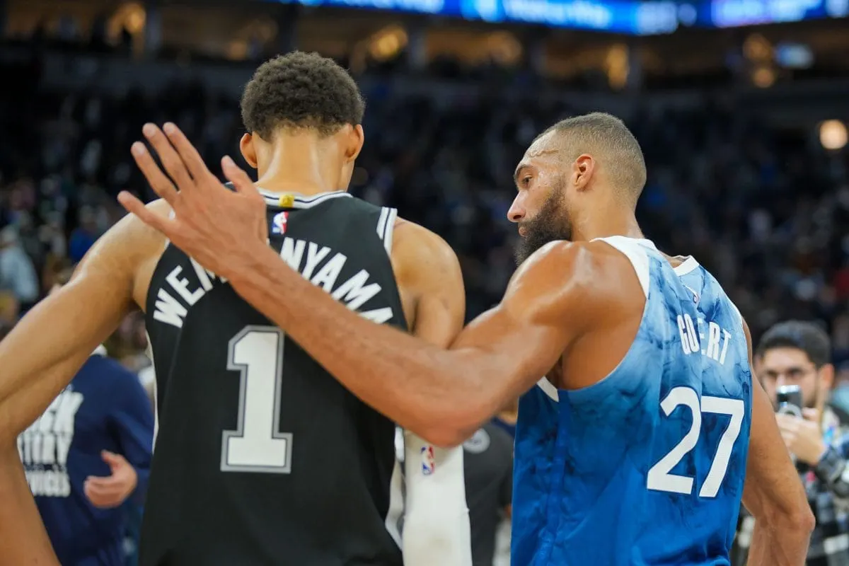 NBA : Rudy Gobert et Victor Wembanyama dans la All-Defensive First Team