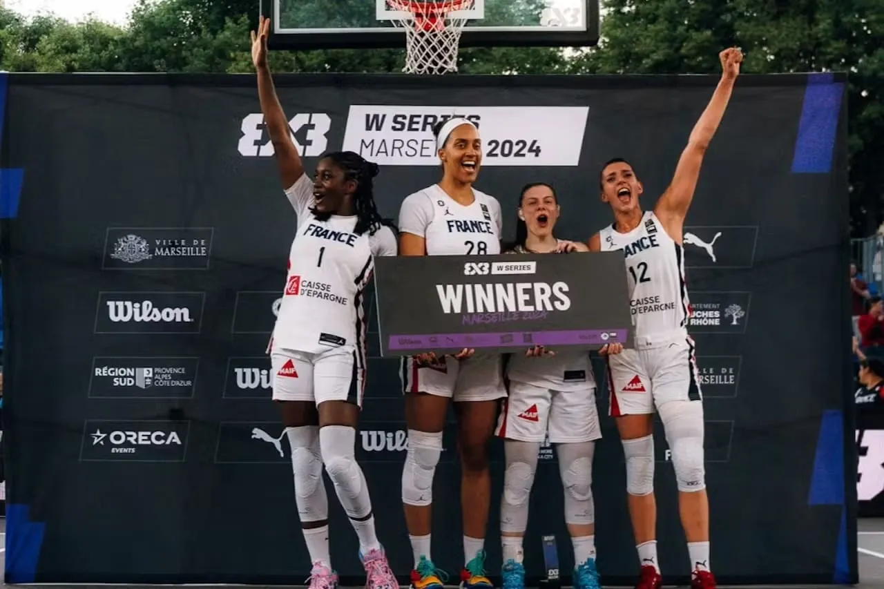 Women’s Series 3x3 : Victoire des Bleues à Marseille !