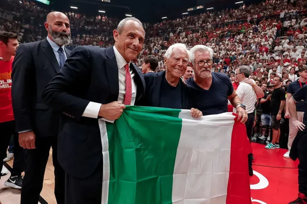 Giorgio Armani, propriétaire du club de Milan : « Le basket-ball mérite plus d’attention »