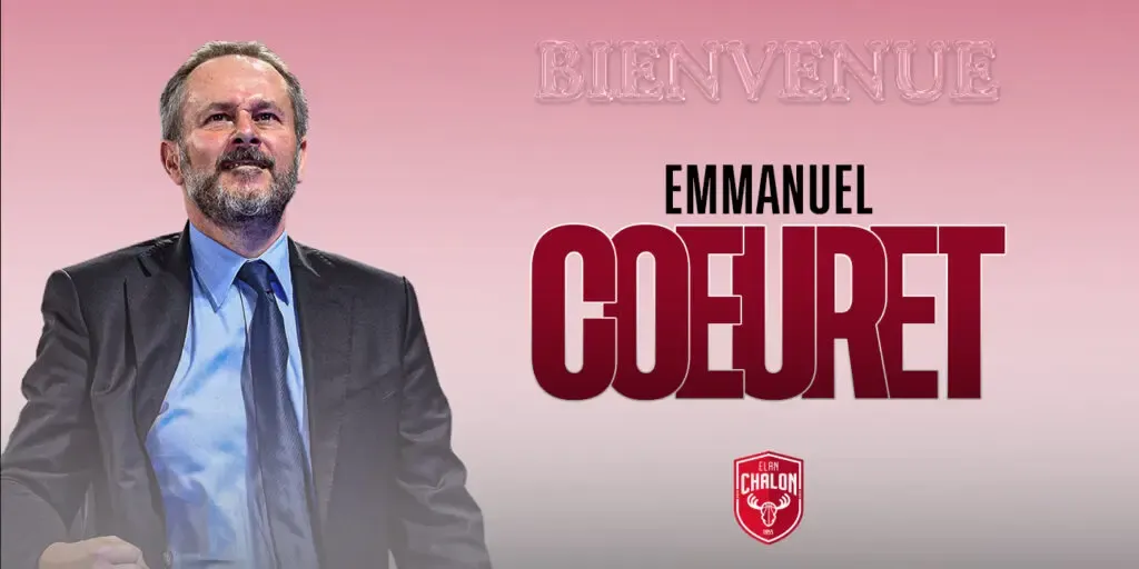 Emmanuel Coueret est le nouvel assistant coach de l'Elan Chalon