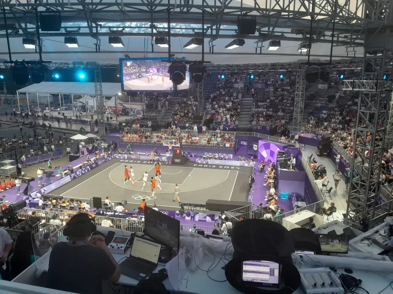 [Collector JO] Le 3x3 olympique rayonne à la Concorde