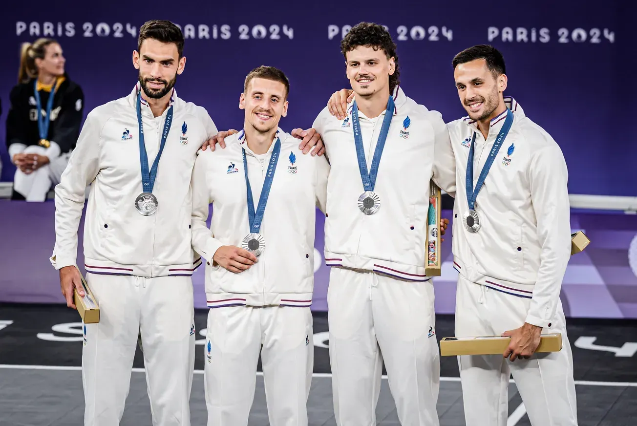 [Collector JO] “À jamais les premiers !” : L’argent heureux des mousquetaires du 3x3