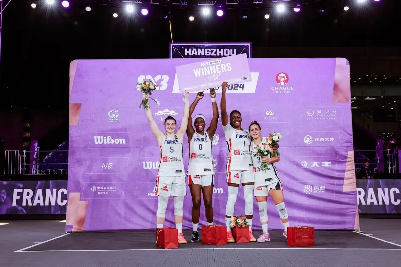 3x3 : L'équipe de France vainqueur des Women's Series !