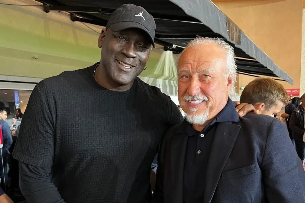 La photo : quand Michael Jordan rencontre Alexey Fedorychev à Monaco