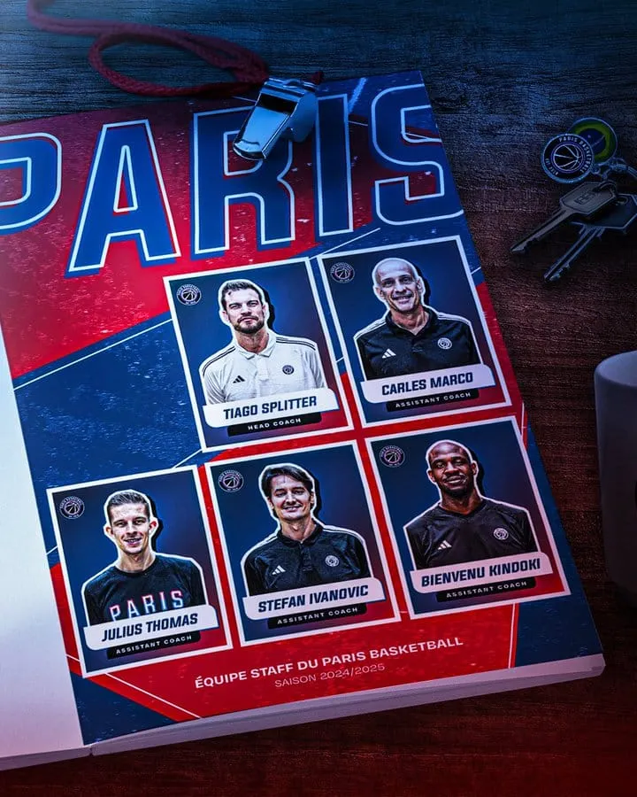 Un staff toujours très international pour le Paris Basketball