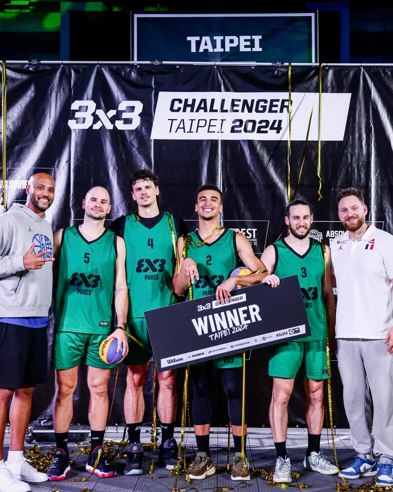 3x3 : Paris remporte le Challenger de Taipei