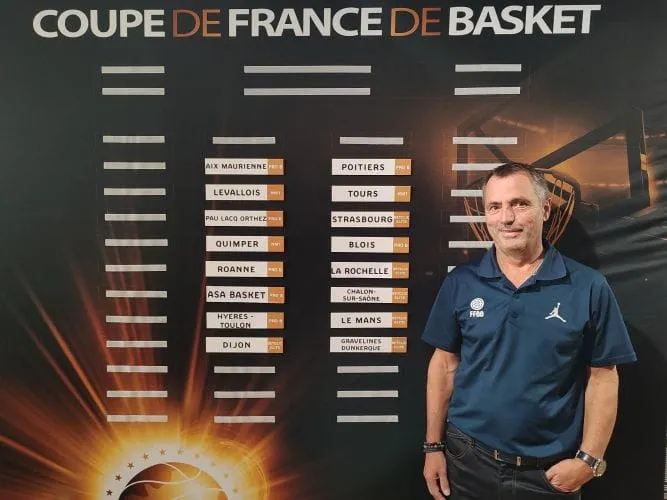 Coupe de France : un seul duel entre clubs de Betclic Elite en 16e de finale