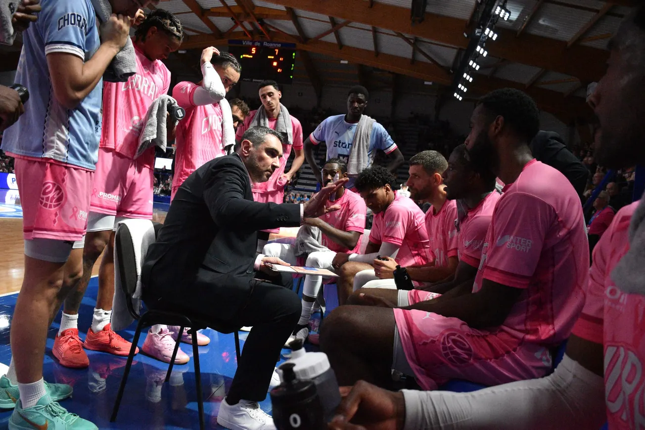 La mue de la Chorale de Roanne, qui se soigne en Pro B