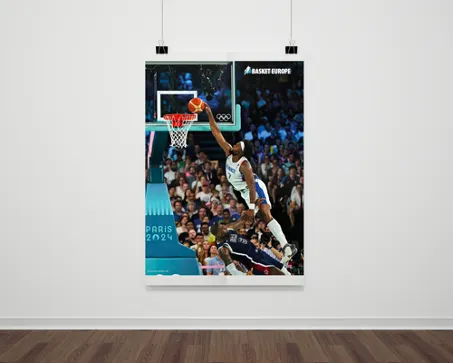Abonné BasketEurope ? Le poster du dunk de Guerschon Yabusele offert !
