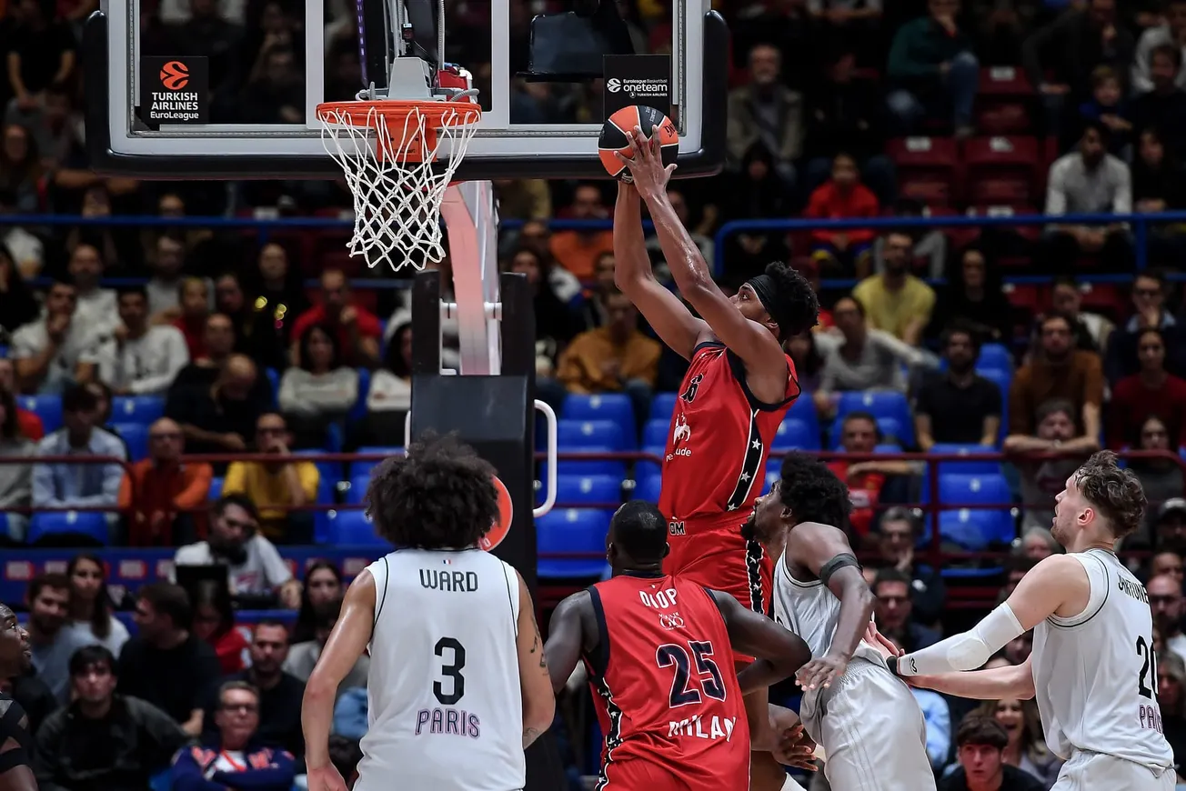 Euroleague : Paris chute sur la dernière marche à Milan