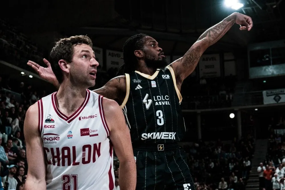 Betclic Elite : l’ASVEL s’offre le record de 3-points contre Chalon