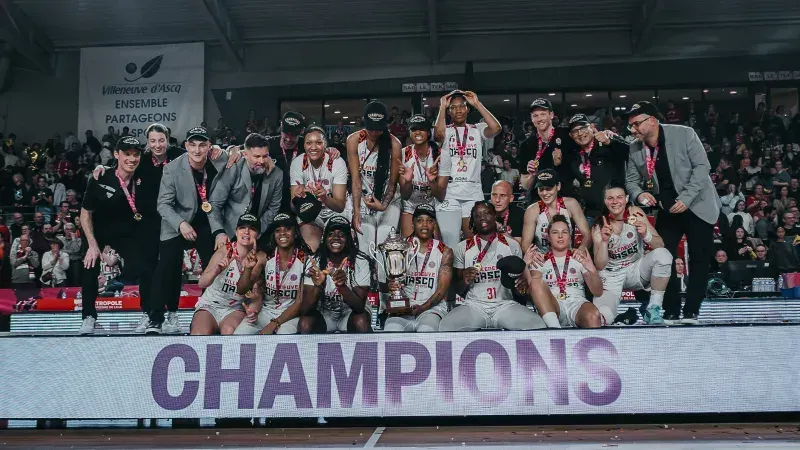 Vidéo : revivez le sacre de Villeneuve-d’Ascq contre Baxi Ferrol en Eurocup