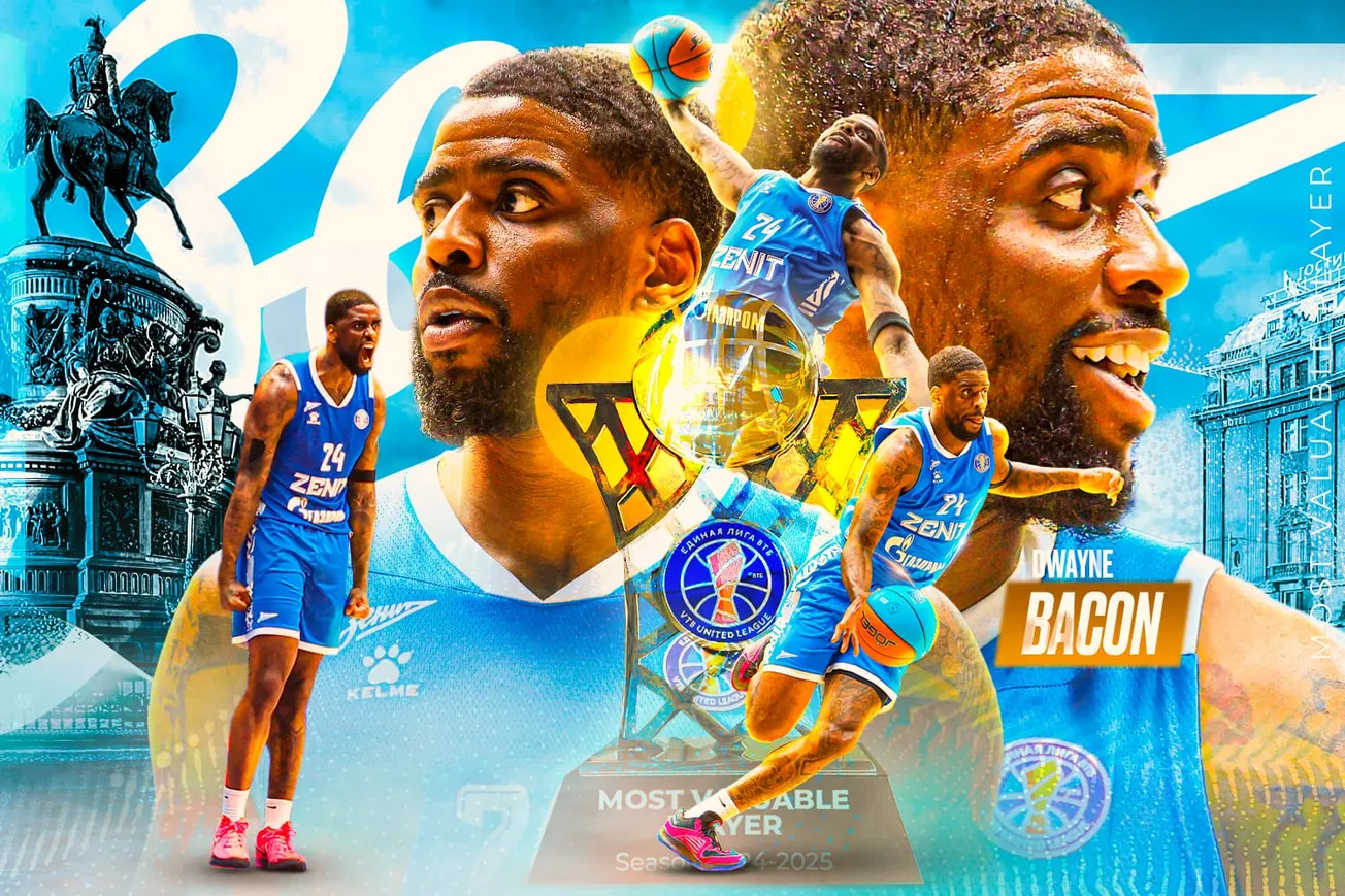L'ancien Monégasque Dwayne Bacon élu MVP de VTB League