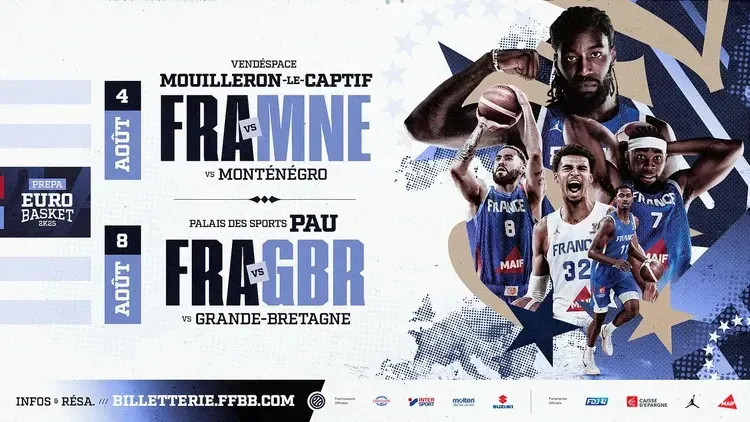 Equipe de France : billetterie ouverte pour les matchs de préparation à Mouilleron-le-Captif et Pau