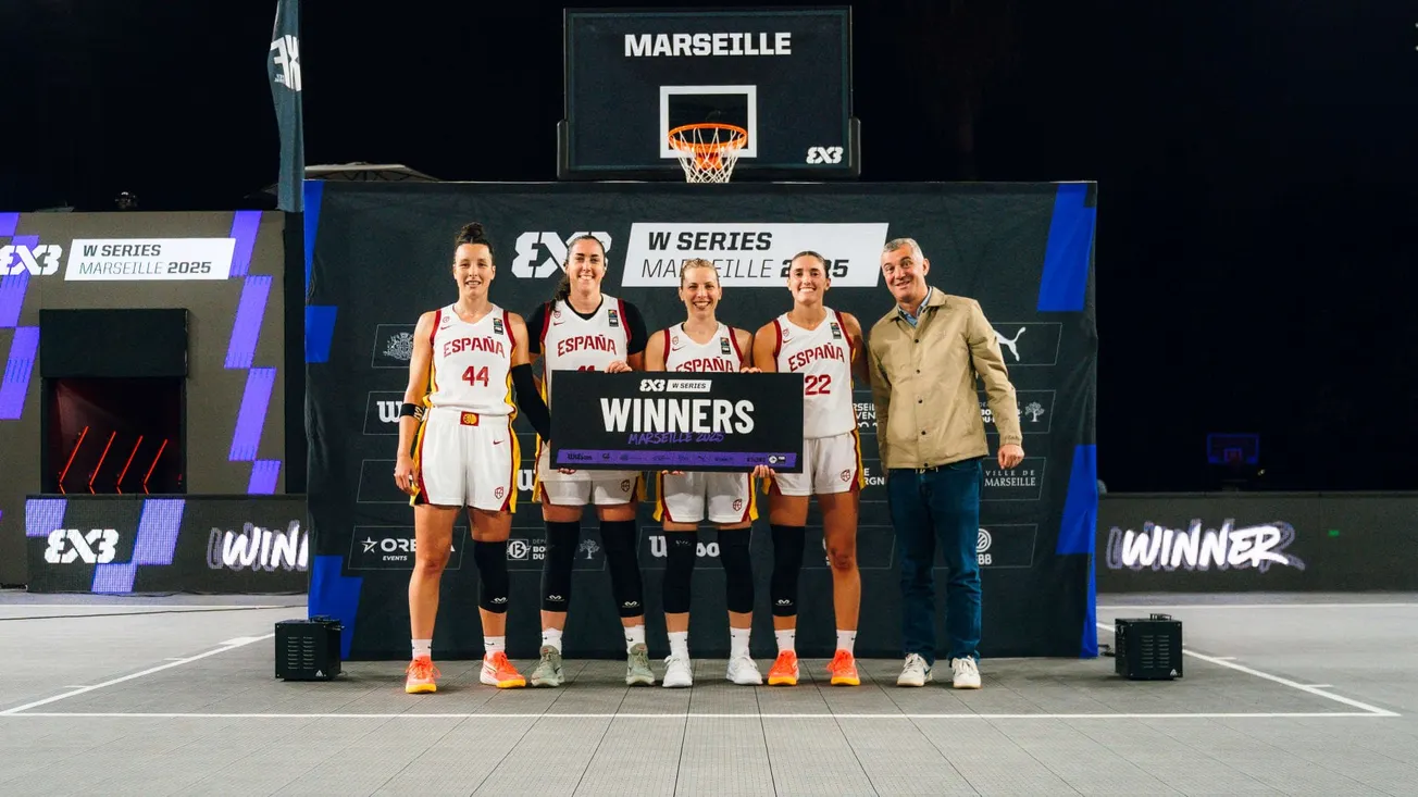 L'Espagne triomphe au FIBA ​​​​3x3 Women's Series à Marseille