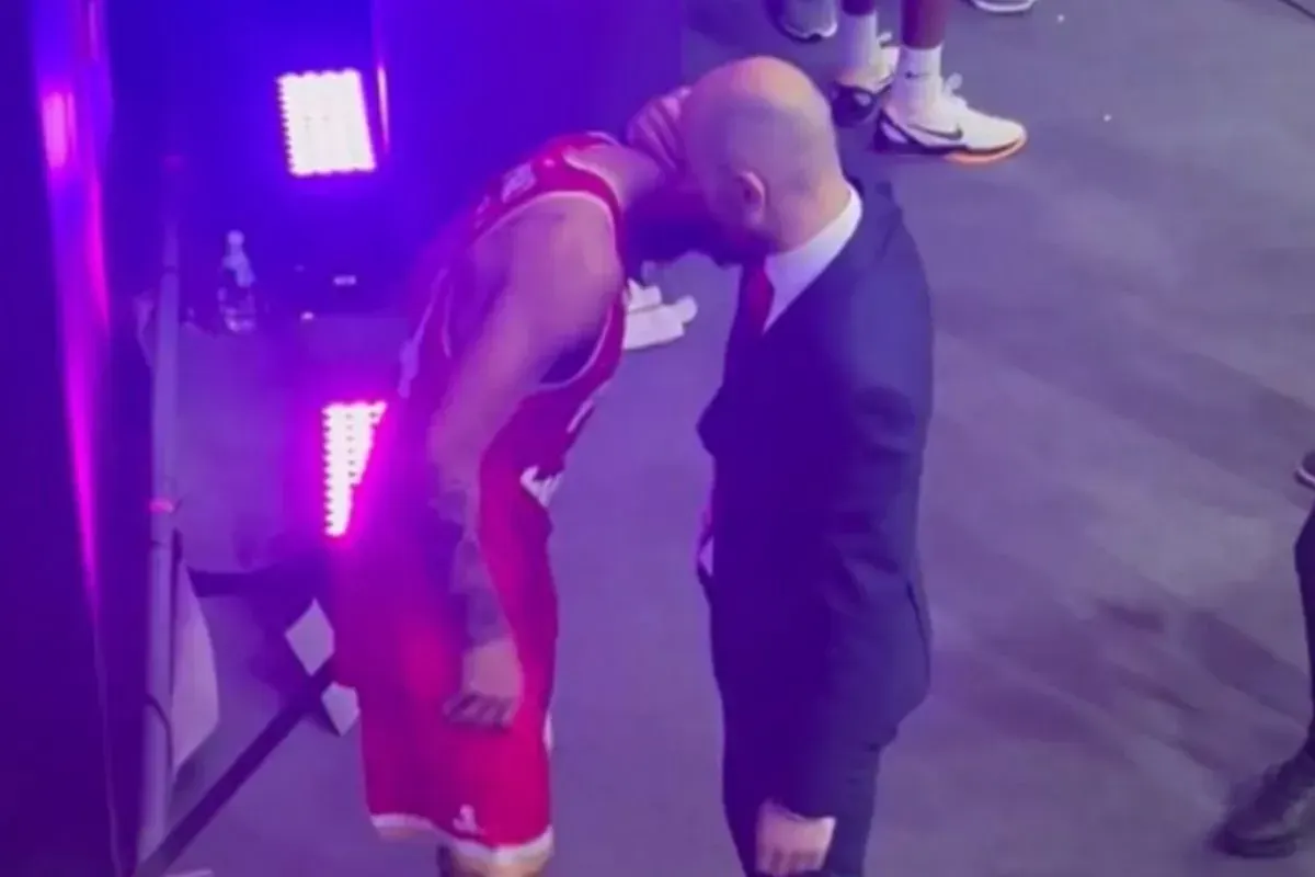 Quand Vassilis Spanoulis a consolé Evan Fournier