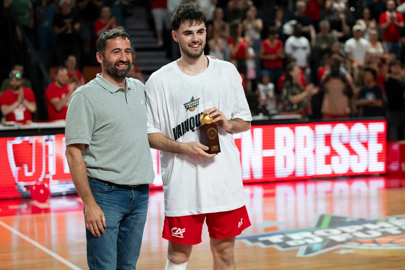 Double MVP du Trophée du Futur, Anatole Humeau (JL Bourg) va lancer sa carrière au SCABB