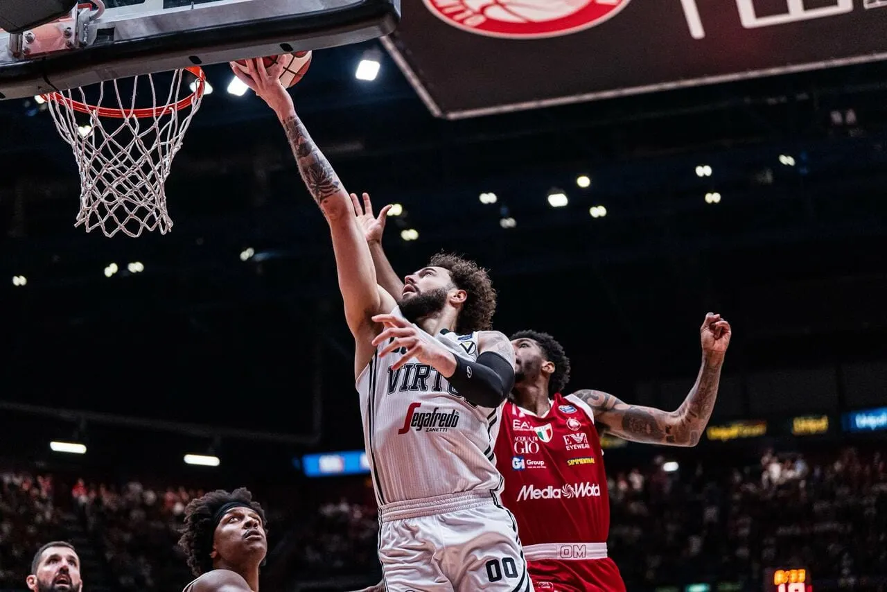 Italie : La Virtus et Isaïa Cordinier proches de la finale