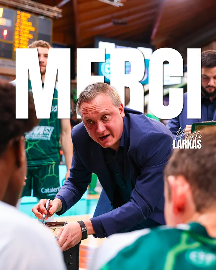 Mikko Larkas n'est plus le coach de Limoges