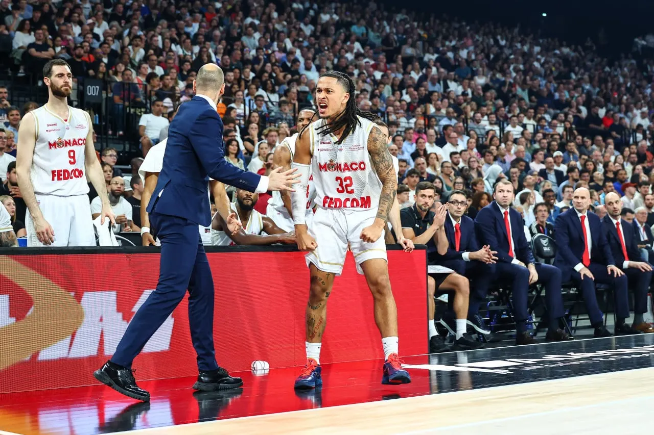 Betclic Elite : Monaco réagit pour reprendre l'avantage du terrain à l'ASVEL